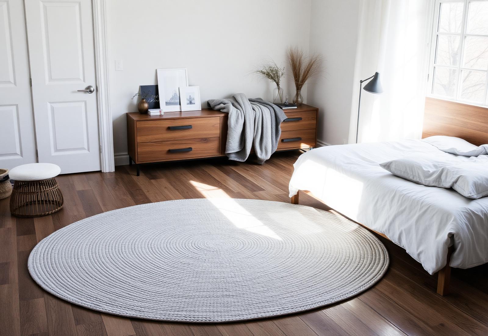 Stone Grey · Round · Concealed · Ø 2.0m